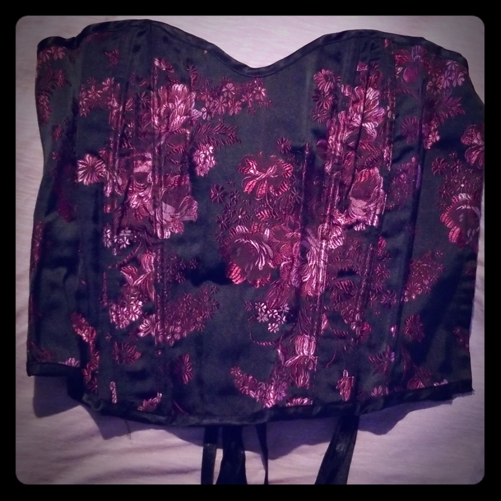 Flower corset from Frederick's